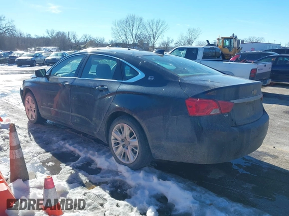 2017 Chevrolet Impala LS with VIN 2G11Z5S33H9134767, listed as a IAAI auction lot 41334516 with 195,762 mi miles and . Bid and sale history available at DreamBid. Image 3.
