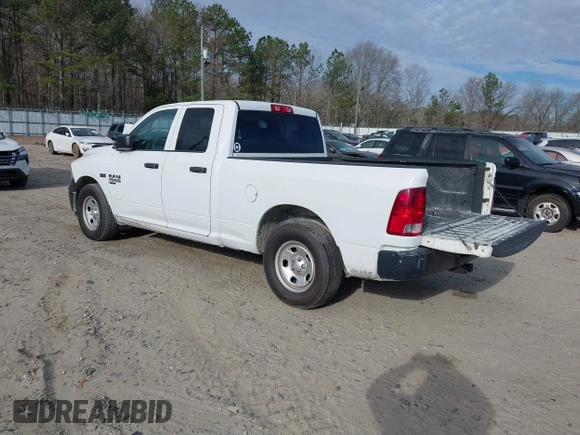 2019 Ram 1500 Classic Express with VIN 1C6RR6FTXKS657937, listed as a IAAI auction lot 41692421 with 163,175 mi miles. Bid and sale history available at carsss.com. Image 3.