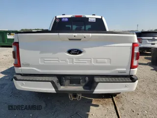 2023 Ford F-150 XL with VIN 1FTFW1E89PFC16983, listed as a Copart auction lot 52589775 with 33,975 mi miles and Salvage Title. Bid and sale history available at carsss.com. Image 6.