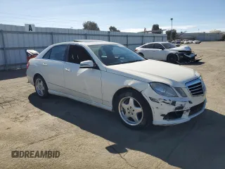 2010 Mercedes-Benz E 550 Luxury with VIN WDDHF7CB0AA104304, listed as a Copart auction lot 46538105 with 147,188 mi miles and Salvage Title. Bid and sale history available at DreamBid. Image 4.