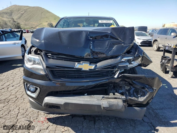 2019 Chevrolet Colorado 4WD Z71 with VIN 1GCGTDEN2K1110966, listed as a Copart auction lot 46719435 with 49,948 mi miles and Salvage Title. Bid and sale history available at carsss.com. Image 5.