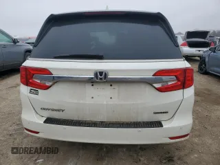 2019 Honda Odyssey Touring with VIN 5FNRL6H80KB062238, listed as a Copart auction lot 42934465 with 87,113 mi miles and Salvage Title. Bid and sale history available at carsss.com. Image 6.