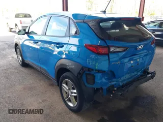 2019 Hyundai Kona SE with VIN KM8K1CAA0KU337581, listed as a IAAI auction lot 41774263 with 40,168 mi miles and . Bid and sale history available at carsss.com. Image 3.