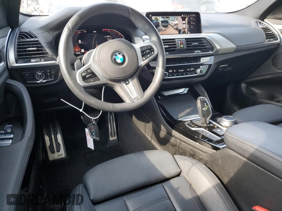 2021 BMW X4 xDrive30i with VIN 5UX2V1C01M9G47277, listed as a Copart auction lot 66909743 with 20,634 mi miles. Bid and sale history available at carsss.com. Image 8.