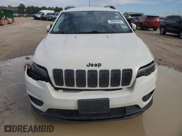 2019 Jeep Cherokee Latitude Plus with VIN 1C4PJLLB7KD338758, listed as a Copart auction lot 46354245 with 106,328 mi miles and Salvage Title. Bid and sale history available at carsss.com. Image 5.