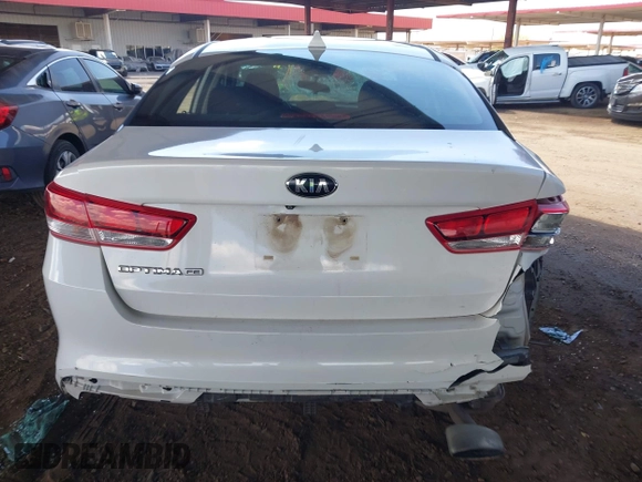 2017 Kia Optima LX with VIN 5XXGT4L37HG176394, listed as a IAAI auction lot 42397417 with 82,310 mi miles and . Bid and sale history available at DreamBid. Image 16.