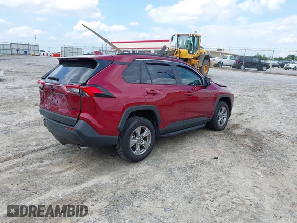 2023 Toyota RAV4 XLE with VIN 2T3W1RFVXPW289358, listed as a IAAI auction lot 42484886 with 20,107 mi miles and . Bid and sale history available at DreamBid. Image 4.