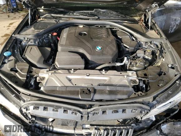 2019 BMW 3 Series 330i xDrive with VIN 3MW5R7J56K8B01550, listed as a Copart auction lot 43216675 with 59,962 mi miles and Salvage Title. Bid and sale history available at DreamBid. Image 11.