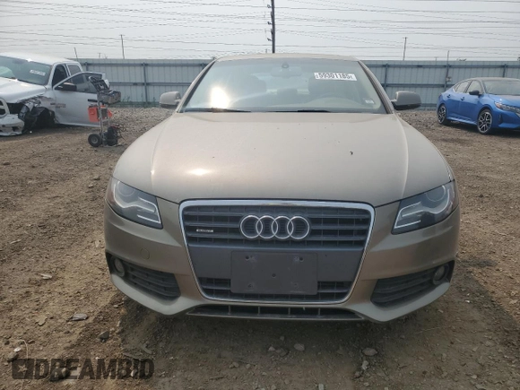 2011 Audi A4 Premium Plus with VIN WAUFFAFL4BN009433, listed as a Copart auction lot 59301185 with 122,158 mi miles and Salvage title. Bid and sale history available at DreamBid. Image 5.