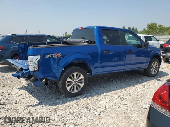 2018 Ford F-150 XL with VIN 1FTEW1EP4JFC94209, listed as a Copart auction lot 65153355 with 87,866 mi miles and Clean title. Bid and sale history available at DreamBid. Image 3.