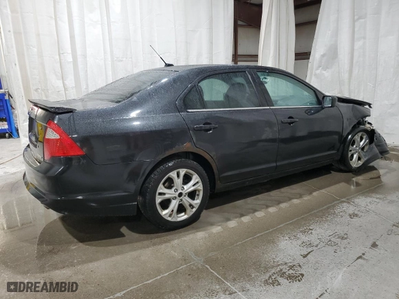 2012 Ford Fusion SE with VIN 3FAHP0HG4CR390403, listed as a Copart auction lot 53442705 with 254,289 mi miles and Salvage Title. Bid and sale history available at carsss.com. Image 3.