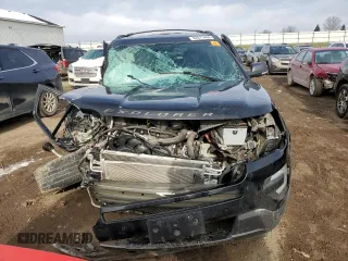 2017 Ford Explorer XLT z VIN 1FM5K8D86HGE16227, wystawiony jako Copart lot #82871484 z przebiegiem Nie podano mil oraz Szkoda całkowita • Salvage title. Historia ofert i sprzedaży dostępna na DreamBid. Obrazek 5.