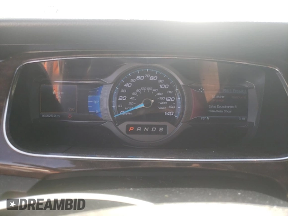 2015 Ford Taurus Limited with VIN 1FAHP2F83FG106102, listed as a Copart auction lot 49819005 with 100,925 mi miles and Salvage Title. Bid and sale history available at DreamBid. Image 9.