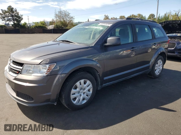 2014 Dodge Journey SE with VIN 3C4PDCABXET308940, listed as a Copart auction lot 52049255 with 119,955 mi miles and Salvage Title. Bid and sale history available at carsss.com. Image 1.