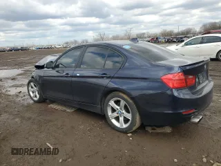 2013 BMW 3 Series 328i xDrive with VIN WBA3B5G58DNS00720, listed as a Copart auction lot 46904615 with 0 mi miles and Salvage Title. Bid and sale history available at carsss.com. Image 2.