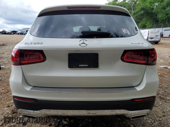 2020 Mercedes-Benz GLC 300 with VIN W1N0G8EB2LF842370, listed as a Copart auction lot 60129245 with 72,902 mi miles and Salvage title. Bid and sale history available at DreamBid. Image 6.