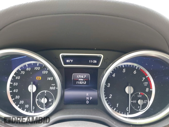 2015 Mercedes-Benz GL-Class GL 450 with VIN 4JGDF6EE8FA542288, listed as a IAAI auction lot 42098527 with 115,312 mi miles. Bid and sale history available at carsss.com. Image 7.
