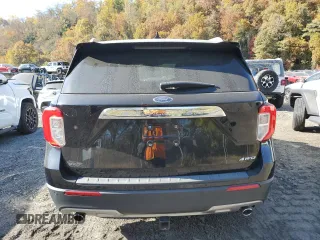2021 Ford Explorer Limited with VIN 1FM5K8FW7MNA11379, listed as a Copart auction lot 76866794 with 48,455 mi miles and Salvage Title. Bid and sale history available at carsss.com. Image 6.