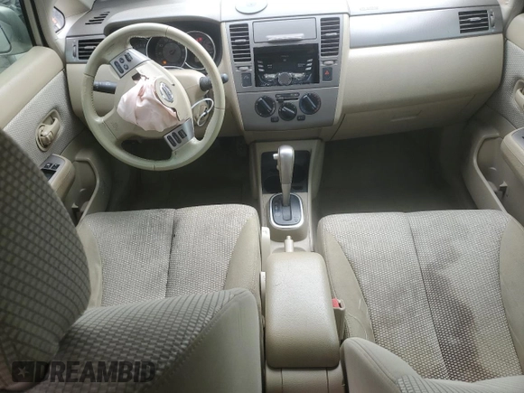 2007 Nissan Versa SL with VIN 3N1BC11E57L445561, listed as a Copart auction lot 53709695 with 143,925 mi miles and Salvage title. Bid and sale history available at DreamBid. Image 8.