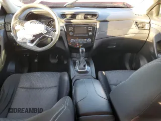 2017 Nissan Rogue SV with VIN JN8AT2MT4HW402483, listed as a Copart auction lot 45472695 with 124,600 mi miles and Salvage title. Bid and sale history available at DreamBid. Image 8.
