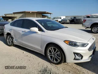 2020 Ford Fusion Titanium with VIN 3FA6P0RUXLR230201, listed as a Copart auction lot 52773875 with 72,788 mi miles and Salvage title. Bid and sale history available at DreamBid. Image 4.