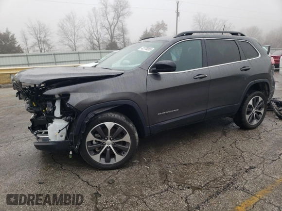2022 Jeep Cherokee Limited with VIN 1C4PJMDX4ND503248, listed as a Copart auction lot 42770205 with 18,142 mi miles and Salvage Title. Bid and sale history available at DreamBid. Image 1.