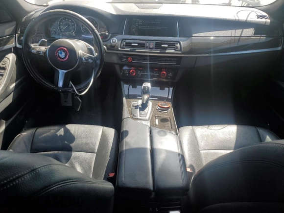 2014 BMW 5 Series 528i z VIN WBA5A5C51ED507400, wystawiony jako Copart lot #53066485 z przebiegiem 152 830 mil mil oraz Szkoda całkowita • Salvage title. Historia ofert i sprzedaży dostępna na DreamBid. Obrazek 8.