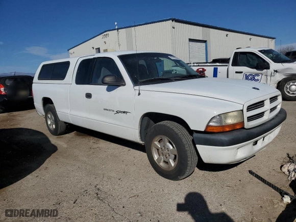 2001 Dodge Dakota with VIN 1B7GL22X41S130350, listed as a Copart auction lot 85788344 with 235,825 mi miles and Salvage Title. Bid and sale history available at carsss.com. Image 4.