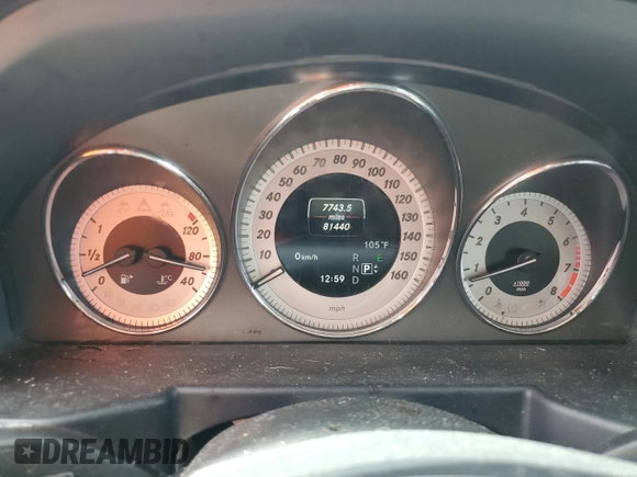 2015 Mercedes-Benz GLK 350 with VIN WDCGG5HB1FG402441, listed as a Copart auction lot 74671534 with 81,440 mi miles and Salvage Title. Bid and sale history available at DreamBid. Image 9.