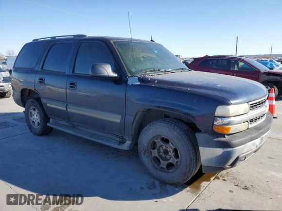 2005 Chevrolet Tahoe LS z VIN 1GNEC13V35J237617, wystawiony jako Copart lot #41955895 z przebiegiem Nie podano mil oraz Szkoda całkowita • Salvage title. Historia ofert i sprzedaży dostępna na DreamBid. Obrazek 4.