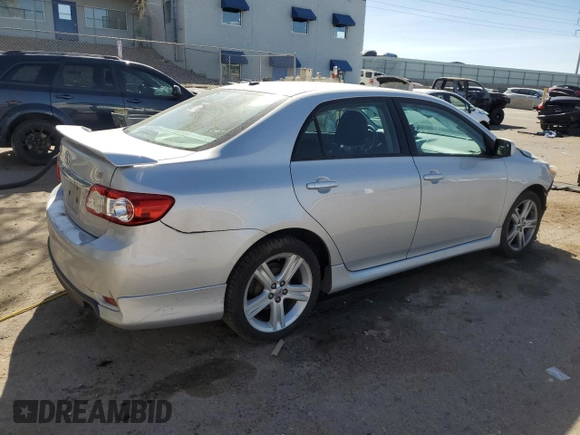2013 Toyota Corolla L with VIN 2T1BU4EE8DC092835, listed as a Copart auction lot 49356985 with 169,426 mi miles and Salvage Title. Bid and sale history available at carsss.com. Image 3.