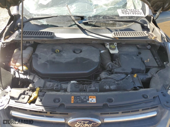 2015 Ford Escape SE with VIN 1FMCU0G96FUA81332, listed as a Copart auction lot 49576955 with 65,662 mi miles and Salvage Title. Bid and sale history available at carsss.com. Image 13.