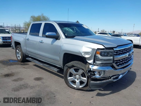 2016 Chevrolet Silverado 1500 LTZ with VIN 3GCUKSEC4GG388334, listed as a IAAI auction lot 41597938 with 109,842 mi miles and . Bid and sale history available at DreamBid. Image 1.