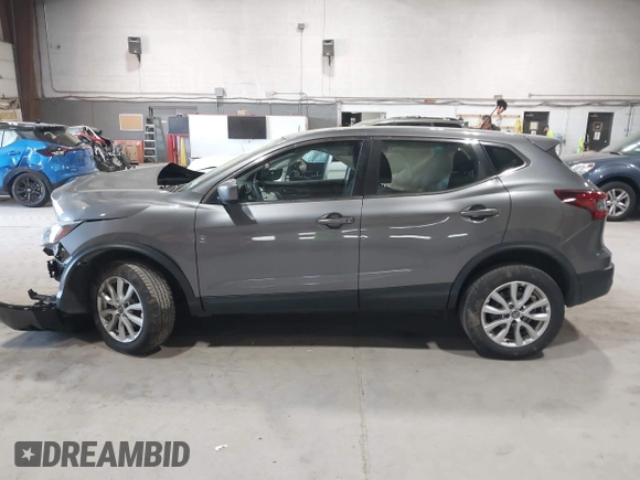 2021 Nissan Rogue S with VIN JN1BJ1AW7MW423744, listed as a IAAI auction lot 42122665 with 48,262 mi miles and . Bid and sale history available at DreamBid. Image 14.