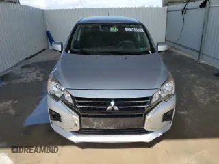 2022 Mitsubishi Mirage G4 ES with VIN ML32FUFJXNHF02043, listed as a Copart auction lot 46878434 with 38,760 mi miles. Bid and sale history available at carsss.com. Image 5.