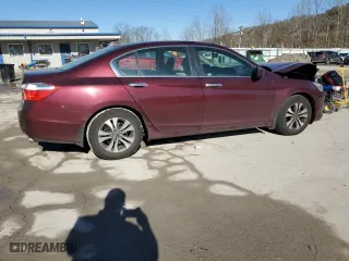 2013 Honda Accord Sdn LX with VIN 1HGCR2F35DA225807, listed as a Copart auction lot 41757615 with 157,521 mi miles and Salvage Title. Bid and sale history available at carsss.com. Image 3.