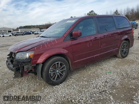 2017 Dodge Grand Caravan SE with VIN 2C4RDGBGXHR678738, listed as a Copart auction lot 44819485 with 100,940 mi miles and Salvage Title. Bid and sale history available at DreamBid. Image 1.