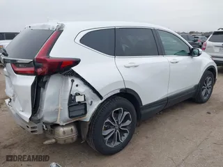 2022 Honda CR-V EX-L with VIN 7FARW1H87NE014142, listed as a IAAI auction lot 41579387 with 22,355 mi miles. Bid and sale history available at carsss.com. Image 4.