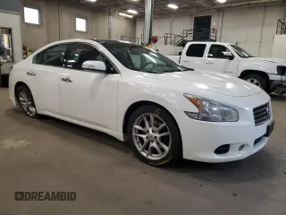 2011 Nissan Maxima SV with VIN 1N4AA5AP6BC847364, listed as a Copart auction lot 57352625 with 187,246 mi miles and Salvage title. Bid and sale history available at DreamBid. Image 4.