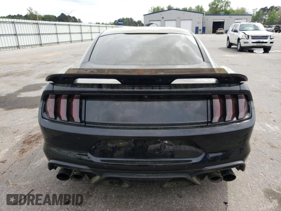 2018 Ford Mustang GT with VIN 1FA6P8CF8J5159296, listed as a Copart auction lot 49684945 with 27,669 mi miles and Salvage title. Bid and sale history available at DreamBid. Image 6.
