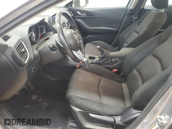 2014 Mazda 3 i Touring with VIN JM1BM1V78E1182007, listed as a Copart auction lot 53374065 with 210,686 mi miles and Salvage Title. Bid and sale history available at DreamBid. Image 7.
