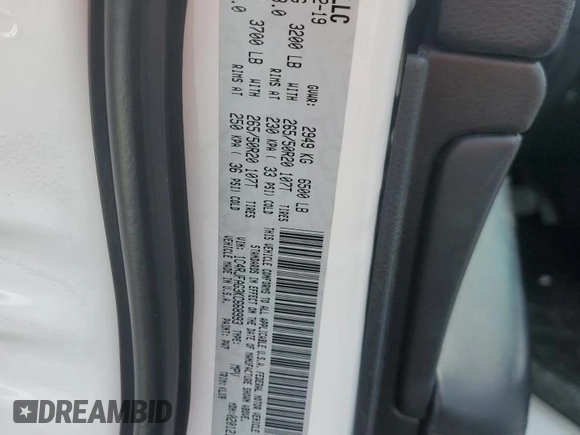 2019 Jeep Grand Cherokee Laredo E with VIN 1C4RJFAG3KC668993, listed as a Copart auction lot 47297285 with 101,308 mi miles and Salvage Title. Bid and sale history available at carsss.com. Image 13.