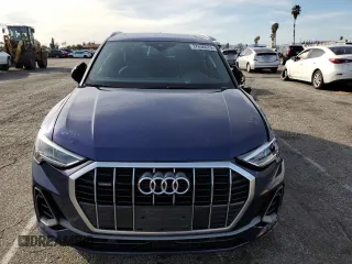 2021 Audi Q3 S line Premium Plus with VIN WA1EECF3XM1053860, listed as a Copart auction lot 37636673 with 28,207 mi miles. Bid and sale history available at carsss.com. Image 5.