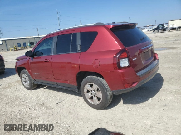 2016 Jeep Compass 75th Anniversary with VIN 1C4NJCBB5GD749124, listed as a Copart auction lot 45005845 with 84,702 mi miles and Salvage Title. Bid and sale history available at carsss.com. Image 2.
