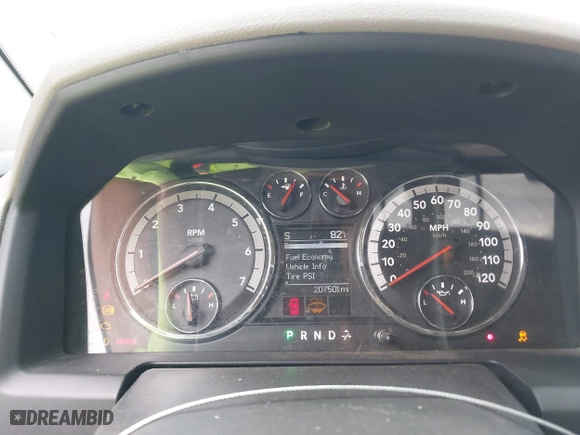 2010 Dodge Ram 1500 SLT with VIN 1D7RV1CT9AS130617, listed as a IAAI auction lot 41324569 with 207,501 mi miles. Bid and sale history available at carsss.com. Image 7.