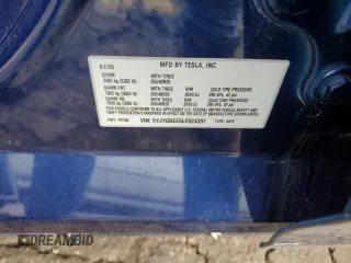 2020 Tesla Model Y Long Range with VIN 5YJYGDEE6LF024397, listed as a Copart auction lot 46519605 with 81,236 mi miles and Non Repairable. Bid and sale history available at DreamBid. Image 14.