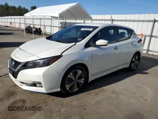 2020 Nissan LEAF SV Plus z VIN 1N4BZ1CP2LC307711, wystawiony jako Copart lot #55229505 z przebiegiem 42 467 mil mil oraz Szkody całkowita. Historia ofert i sprzedaży dostępna na DreamBid. Obrazek 1.