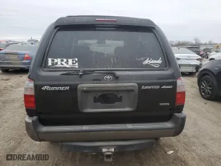 2000 Toyota 4Runner Limited with VIN JT3HN87R7Y9039882, listed as a Copart auction lot 44627725 with 282,114 mi miles and Salvage Title. Bid and sale history available at carsss.com. Image 6.