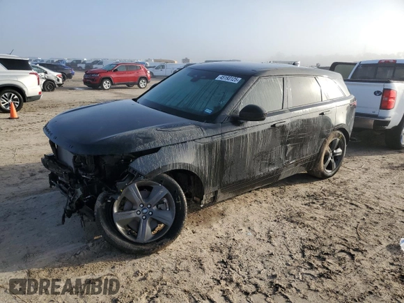 2022 Land Rover Range Rover Velar R-Dynamic S with VIN SALYT2EX9NA347462, listed as a Copart auction lot 45193125 with 24,602 mi miles and Salvage title. Bid and sale history available at DreamBid. Image 1.