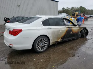 2011 BMW 7 Series 740Li with VIN WBAKB4C58BC574846, listed as a Copart auction lot 44888895 with Not Provided miles and Non Repairable. Bid and sale history available at carsss.com. Image 3.